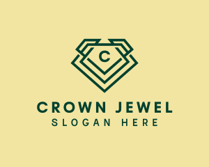 Diamond Gem Jeweler logo design