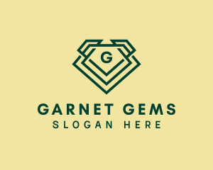 Diamond Gem Jeweler logo design