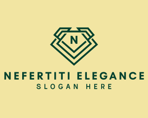 Diamond Gem Jeweler logo design