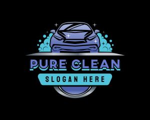 Auto Car Cleaning logo design