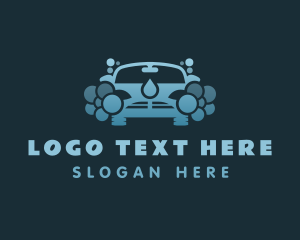 Auto Detailing - Car Automotive Cleaning logo design