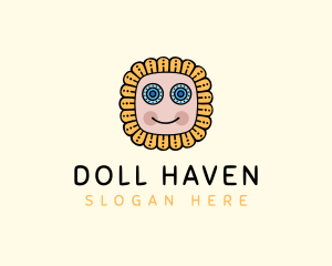 Doll - Sunflower Rag Doll logo design