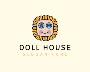 Doll - Sunflower Rag Doll logo design