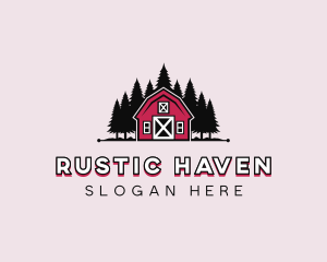 Homestead - Forest Barn Ranch logo design