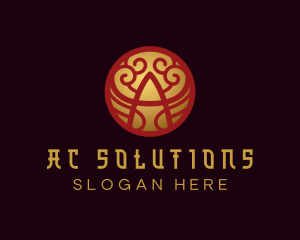 Luxury Oriental Company logo design