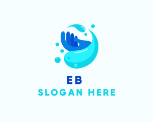 Oil - Clean Hand Wash Sanitation logo design