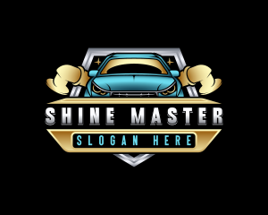 Polishing - Car Polish Detailing logo design