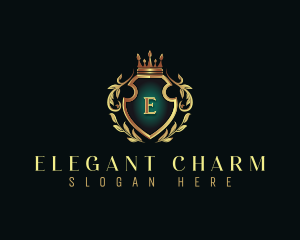 Elegant Royal Crown logo design