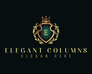 Elegant Royal Crown logo design