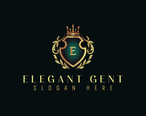 Elegant Royal Crown logo design