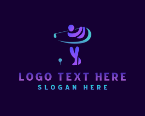 League - Athlete Golf Club logo design