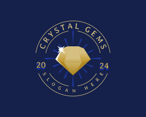 Jewelry Crystal Diamond logo design