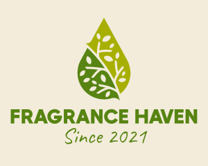 Green Organic Oil  logo design