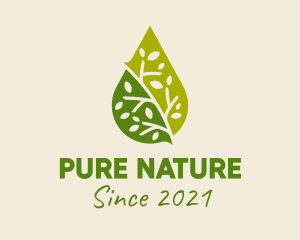 Organic - Green Organic Oil logo design