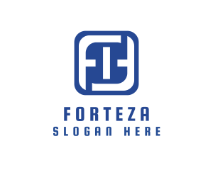 Modern Generic Letter F logo design