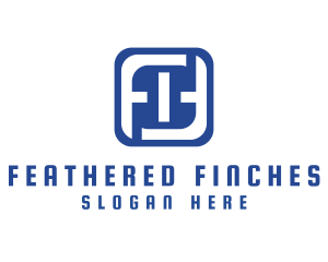 Modern Generic Letter F logo design