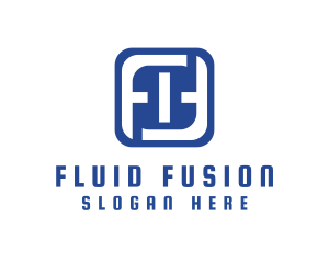 Modern Generic Letter F logo design