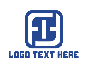 Partnership - Blue Number 0 logo design