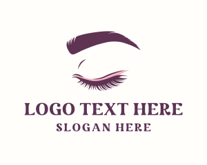 Women - Eyelash Brows Clinic logo design