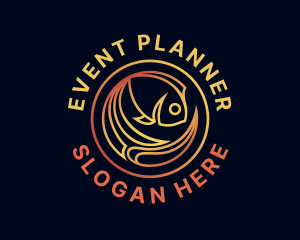 Fish Marine Aquarium Logo