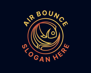 Fish Marine Aquarium logo design