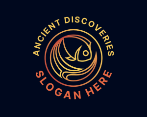 Fish Marine Aquarium logo design