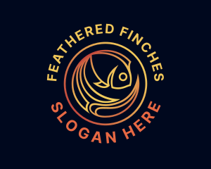 Fish Marine Aquarium logo design