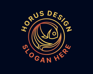 Fish Marine Aquarium logo design