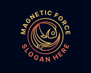 Fish Marine Aquarium logo design