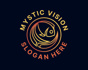 Fish Marine Aquarium logo design