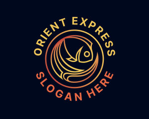 Fish Marine Aquarium logo design