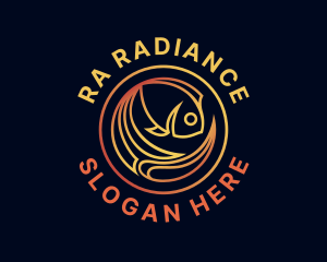 Fish Marine Aquarium logo design