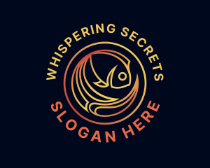 Fish Marine Aquarium logo design