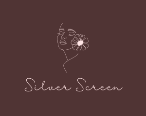 Flower Woman Salon Logo