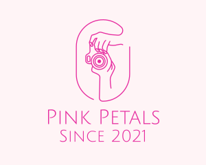 Pink - Pink Camera Photographer logo design