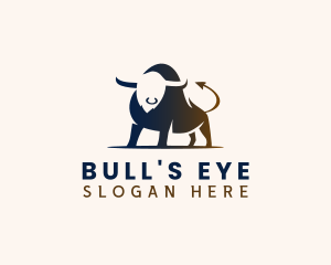 Wild Bull Animal logo design