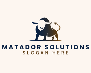 Matador - Wild Bull Animal logo design