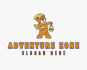 Bear Adventure Camping logo design