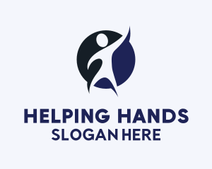 Volunteering - Family Human Foundation logo design