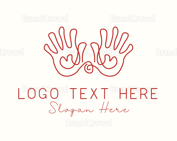 Hand Drawing Sketch Logo