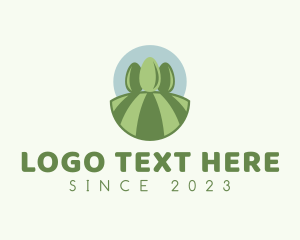 Lawn Care - Natural Park Field logo design