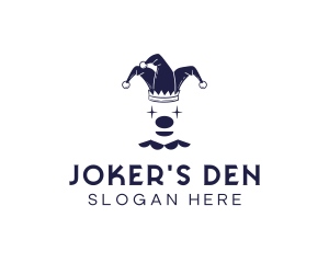 Jester Clown Joker logo design