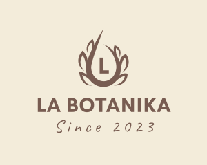 Letter - Botanical Spa Oil logo design
