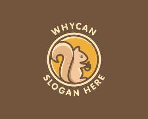 Wild Squirrel Animal Logo