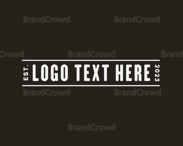 Generic Clothing Brand Logo