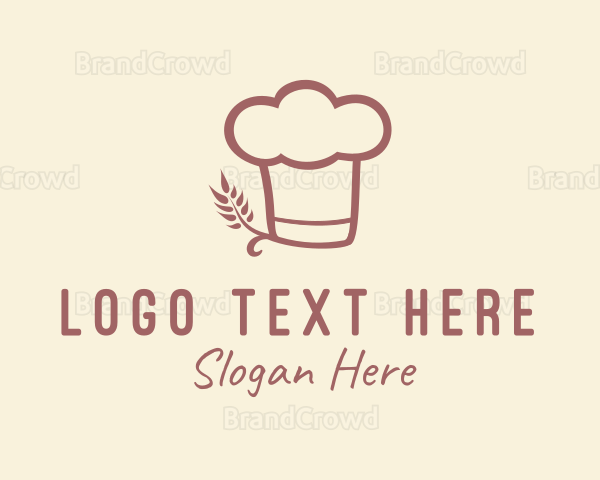 Baking Hat Restaurant Logo