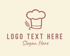 Hat - Baking Hat Restaurant logo design