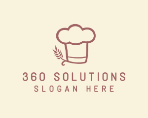 Baking Hat Restaurant  logo design