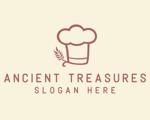 Baking Hat Restaurant  logo design