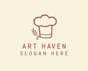 Baking Hat Restaurant  logo design